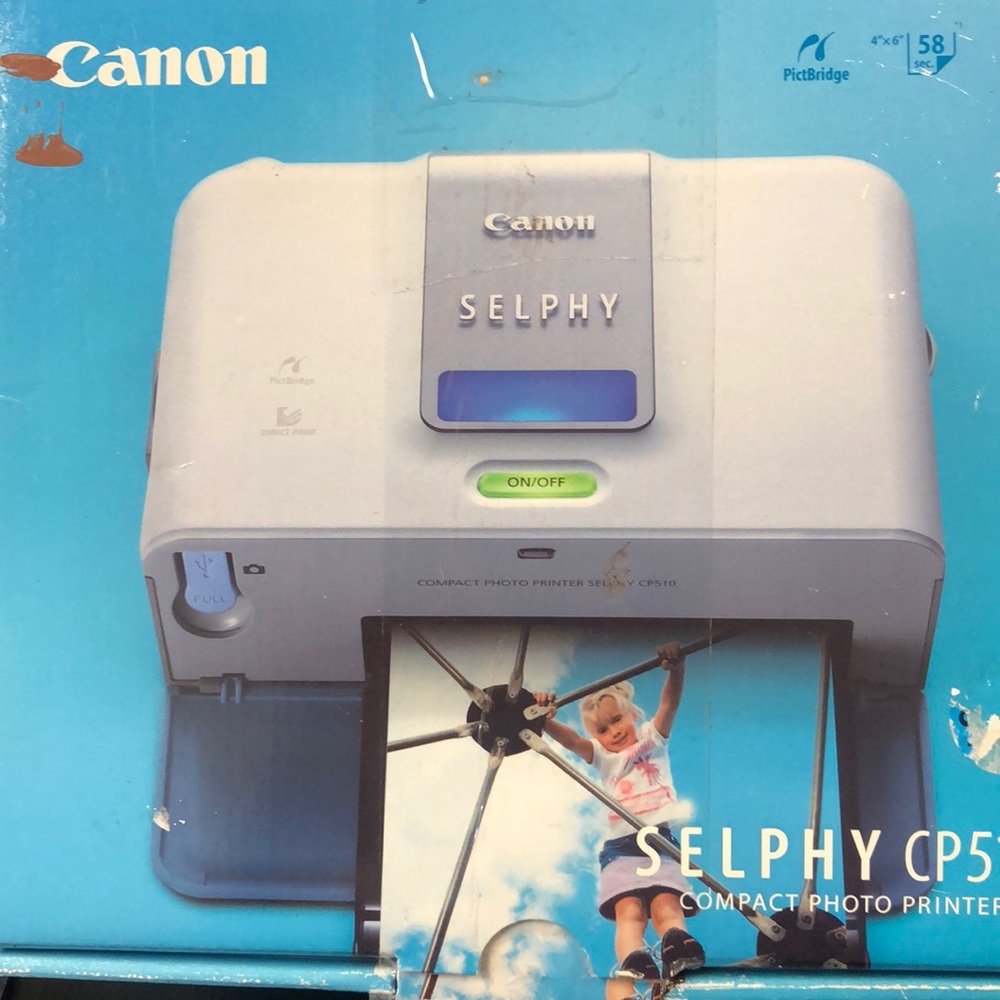 Canon Selphy CP510 Photo Printer